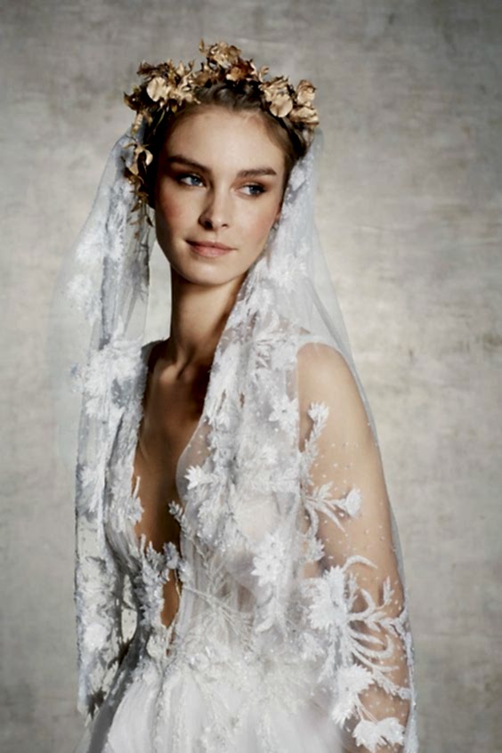 Crowned Bridal Veil